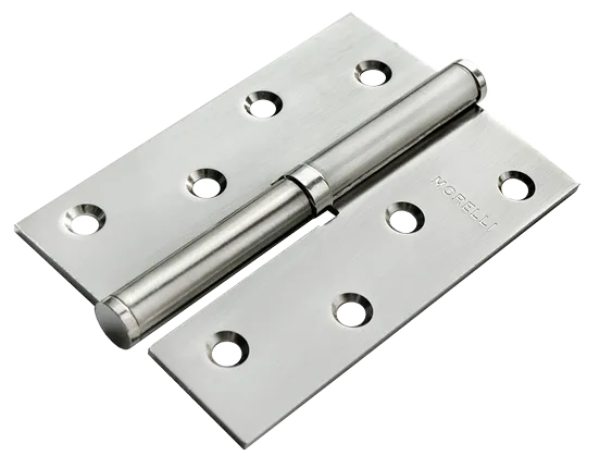 Петля разъемная карточная MSND 100X70X2.5 SC R с подшипником стальная правая, врезная, цвет матовый хром фото купить Москва