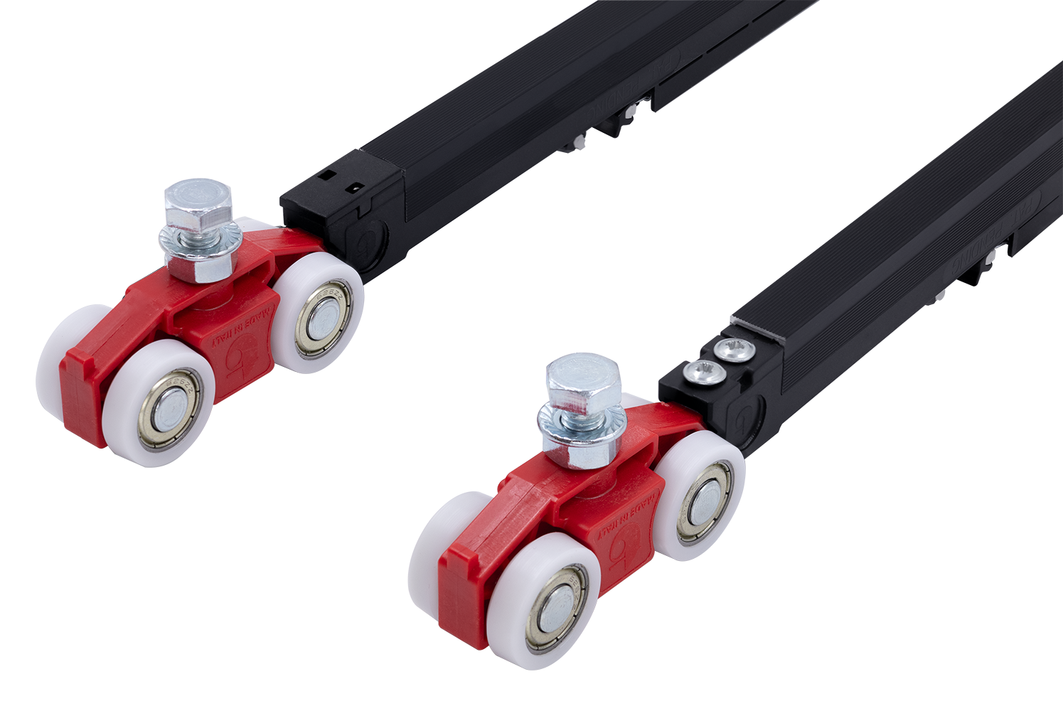 Комплект роликов ECO SLIDING SET 3 80kg NEW, двойной доводчик, дверь до 80кг фото купить в Москве