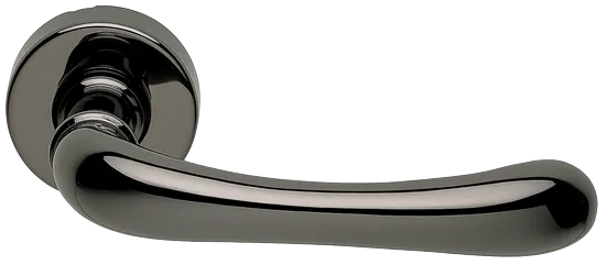 RING R3-E NIN, ручка дверная, цвет -  черный никель фото купить Москва