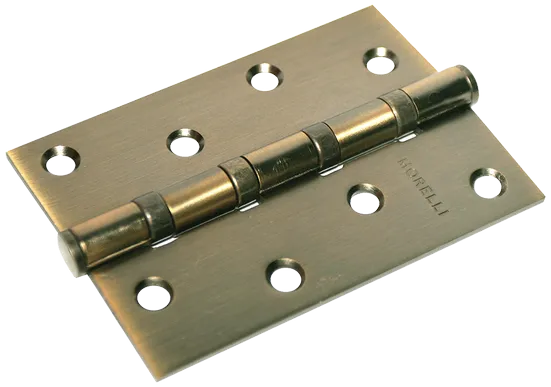 Петля универсальная карточная MS 100X70X2.5-4BB COF стальная, врезная, цвет кофе, сталь фото купить Москва