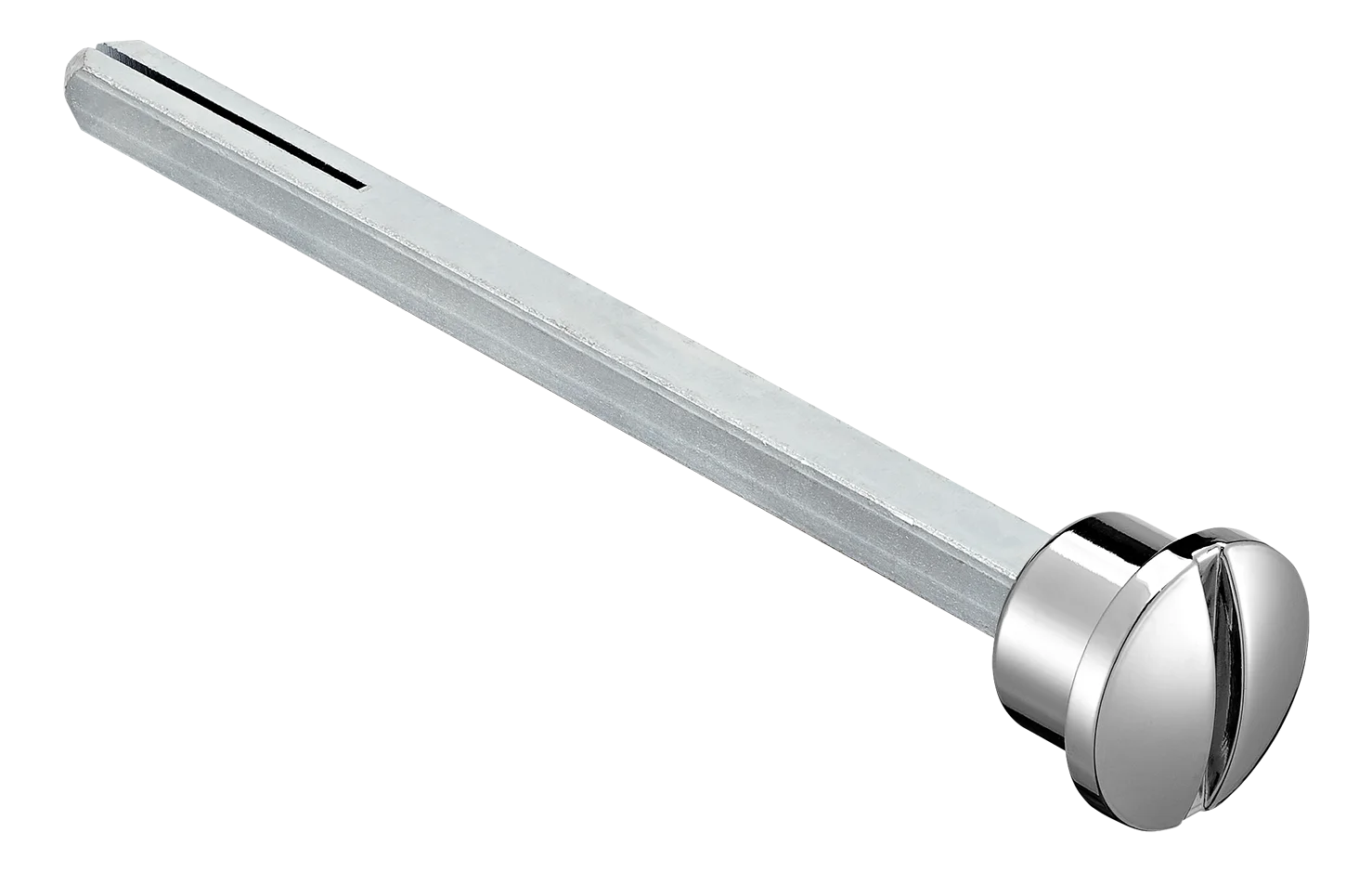 Четырехгранник LUX-SPINDLE-WC 110 CRO 110мм с кнопкой, цвет хром фото купить Москва