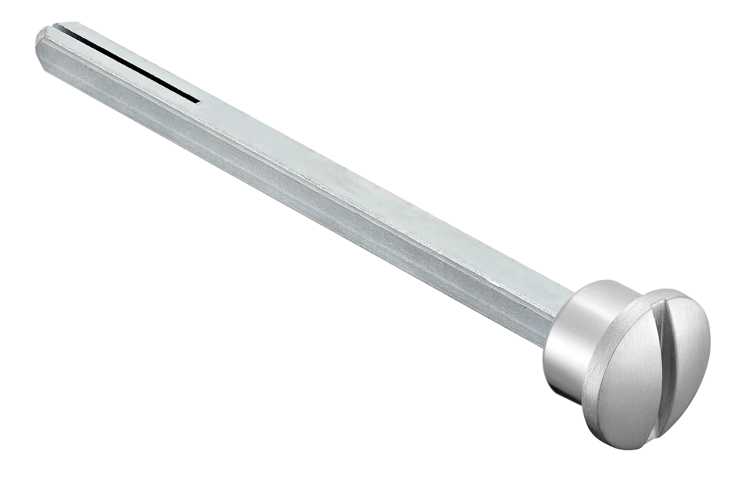 Четырехгранник LUX-SPINDLE-WC 110 CSA 110мм с кнопкой, цвет мат. хром фото купить Москва
