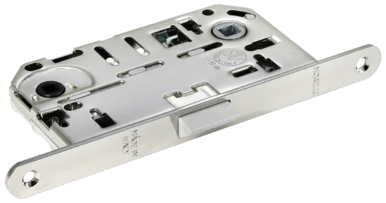 Защелка межкомнатная IP WC PC бесшумная, сантехническая, цвет хром фото купить Москва