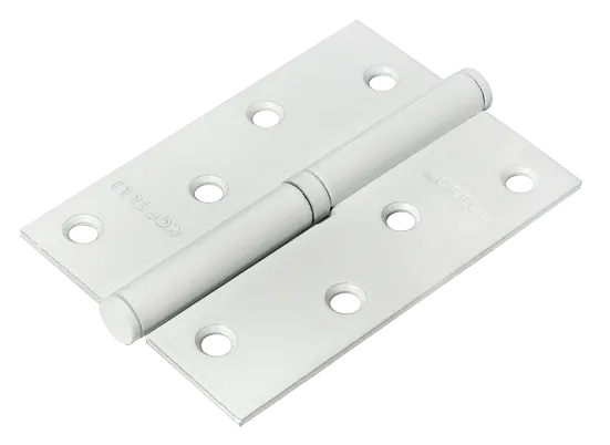 Петля карточная разъемная MSD 100X70X2.5 W L стальная левая, врезная, цвет белый фото купить Москва
